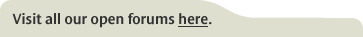 open forums